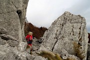 In Cornagera (1311 m) ad anello sui sentieri ‘Cornagera’ e ‘Vetta’ il 4 novembre 2016 - FOTOGALLERY